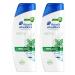 Head & Shoulders Hair shampoo against dandruff menthol 2 pcs 400 ml
