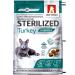 Zoogourman Dry food for sterilized cats turkey 350g