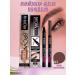 Eyebrow liner pencil dark brown