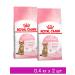 ROYAL CANIN Dry Kitten Sterilized feed sterilized kittens 0.4 kg 2pcs