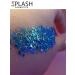 Splash Glitter gel shimmer for face and hair makeup Holo Blue - Buy Online on GoSupps.com