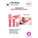 Little Bling Bloss for the lips for children with sparkles Lip Gloss Twinkle Red