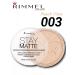 Rimmel Facial powder Stay Matte tone 003 Peach Glow 14g