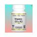 California Gold Nutrition Vitamins D3 and K2 60 capsules