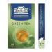 Ahmad Tea Green tea "Green Tea" without caffeine 2pcs of 20 packs - Buy Online on GoSupps.com