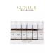 Contur Professional Eyebrow pigments for eyebrows 6 pcs 10ml