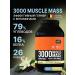 QNT Gainer Muscle Mass 3000 (vanilla) 1.3 kg