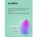 Solomeya Large bilateral cosmetic sponge for makeup drop - Buy Online on GoSupps.com