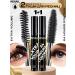 XNAIL PROFESSIONAL Mascara for eyelashes waterproof black for the eyes lengthening