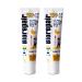 Biorepair KIDS toothpaste with banana extract 50 ml 2 pcs - Buy Online on GoSupps.com