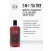American Crew Tea Tree 3 in 1 shampoo air conditioning and shower gel 250 ml