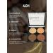 DoDo Girl Palette for contouring face dry - Buy Online on GoSupps.com