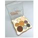 Professional style Palette of shadows for eyelids 9 colors