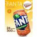 Fanta Shipped drink orange 300ml x 24bank