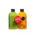 Organic shop Shower gel +Tropical Mango 2pcs 500 ml foam