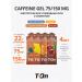 T-On Energy gel with caffeine for running mix 4 pcs