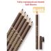 EVELINE Eyebrow pencil Soft Brown Eyebrow Pencil 4G-6pcs