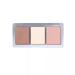 Alvin D'Or Facial palette 3B1 (contouring+highlighter+blush) tone 01 - Buy Online on GoSupps.com
