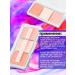 Alvin D'Or Facial palette 3B1 (contouring+highlighter+blush) tone 01 - Buy Online on GoSupps.com