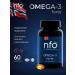 Norwegian Fish Oil NFO Omega-3 Fort 620 mg 60 capsules