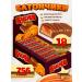 KDV Chocolate bars from nuga and soft caramel Super 18pcs
