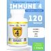 California Gold Nutrition Immune 4 vitamins for immunity 120 capsules