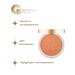 Ghali'or Facial blush Matte N 7 maron vegan cosmetics - Buy Online on GoSupps.com
