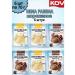 KDV Dry mixture for cooking ice cream 6 pcs 70 g