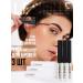 LOREAL EGEN SHULLE Eyebrow gel transparent fixing with serum 3pcs