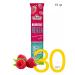 The right sweets Genuing natural without sugar raspberry tape 15 g 30 pcs