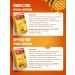THE MAMA Coars without sugar orange 3 pcs. 100 gr - Buy Online on GoSupps.com