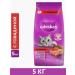 WHISKAS Dry food for cats paste pads beef 5kg