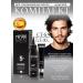 Nirvel Professional Set for camouflage hair from gray hair dark brown