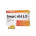Cybermass Omega 3 capsules + vitamin D3 and and e fish oil 60 K - Buy Online on GoSupps.com