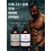 BARBARO Shower soap and shampoo 3 in 1 menthol 250 ml - Buy Online on GoSupps.com