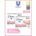 DOVE Soap toilet pink rose set 2 pcs