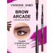 VIVIENNE SABO Eyebrow pencil dark brown Brow Arcade tone 03