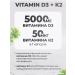 Ekotime Vitals Vitamin D3 C K2 5000 Capsules T rkiye - Buy Online on GoSupps.com