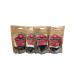 Roskomfort Set for tinctures of cherry on cognac Grandfather Altai - 4pcs