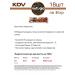 KDV Bars of protein almonds of bakers - Buy Online on GoSupps.com