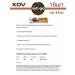 KDV Set of Batonchiki Karamel almonds 34g - 18 pcs - Buy Online on GoSupps.com