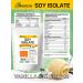 FAVORLINE Soy isolate soy protein 1000 g vanilla ice cream - Buy Online on GoSupps.com