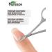 Messor Manicure scissors for cuticles Professional with a bend - Buy Online on GoSupps.com
