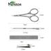 Messor Manicure scissors for cuticles Professional with a bend - Buy Online on GoSupps.com