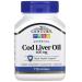 Carlson Labs 21st Century Norwegian Cod Liver Oil Softgels 110 capsules