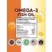 Dr Martin's Omega capsules 3 fish oil 90 pcs - Buy Online on GoSupps.com