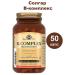 Solgar B-complex 50 pcs. Capsules weighing 330 mg-1pcs