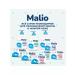 EFKO Cosmetic Children's Cream-soap Malio 0+ with shi oil 6x140 gr. Malio - Buy Online on GoSupps.com