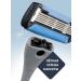 BRITTERRA Men's razor 5 Gray blades a male shaving machine - Buy Online on GoSupps.com