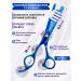 Charites Scissors hairdressing filtering blue 5.5 for haircuts - Buy Online on GoSupps.com